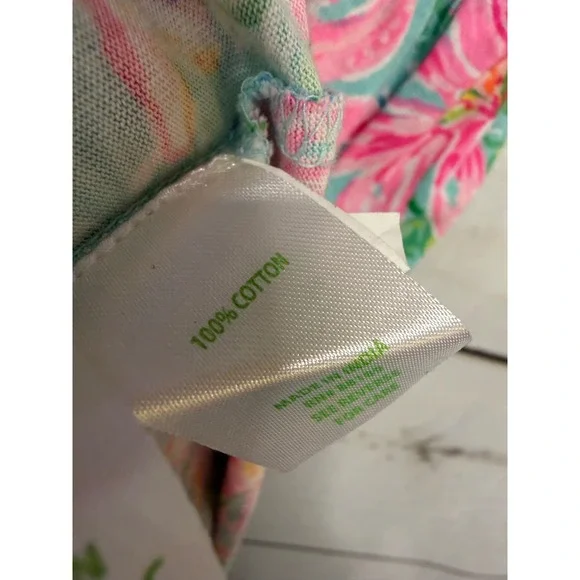 Lilly Pulitzer Tiered Flutter Sleeve V Neck Floral Print Dress XS - Picture 4 of 6